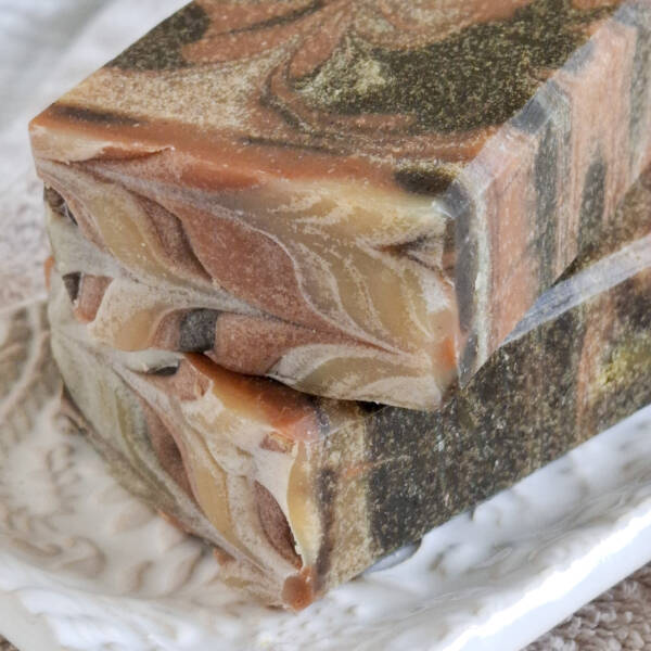 Honig-Haar-Seife "Glänzende Pracht", 100g – Bild 3