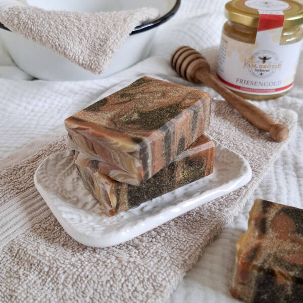 Honig-Haar-Seife "Glänzende Pracht", 100g