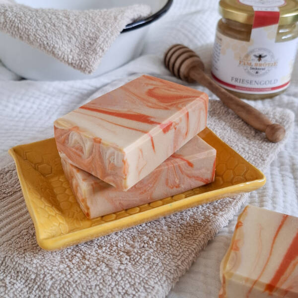 Honig-Mandelöl-Seife "Bee happy", 100g