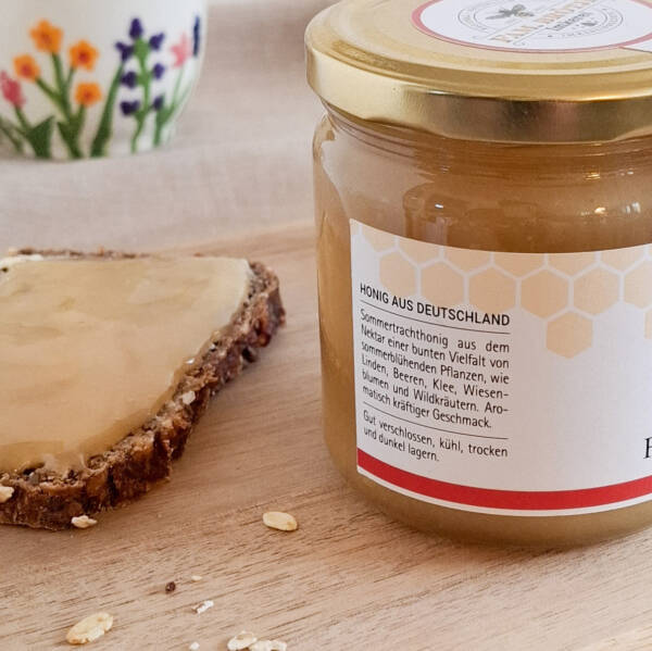 Sommertrachthonig, cremig, 250g – Bild 2
