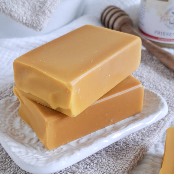 Honig-Sanddorn-Seife "Küstenzitrone", 100g – Bild 2