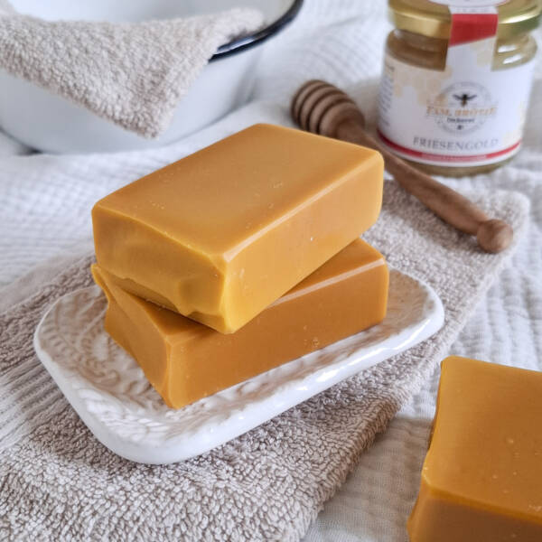 Honig-Sanddorn-Seife "Küstenzitrone", 100g