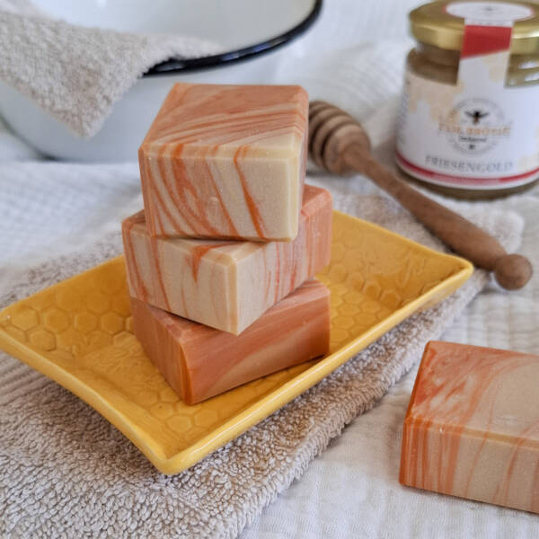 Honig-Mandelöl-Seife "Bee happy", 50g
